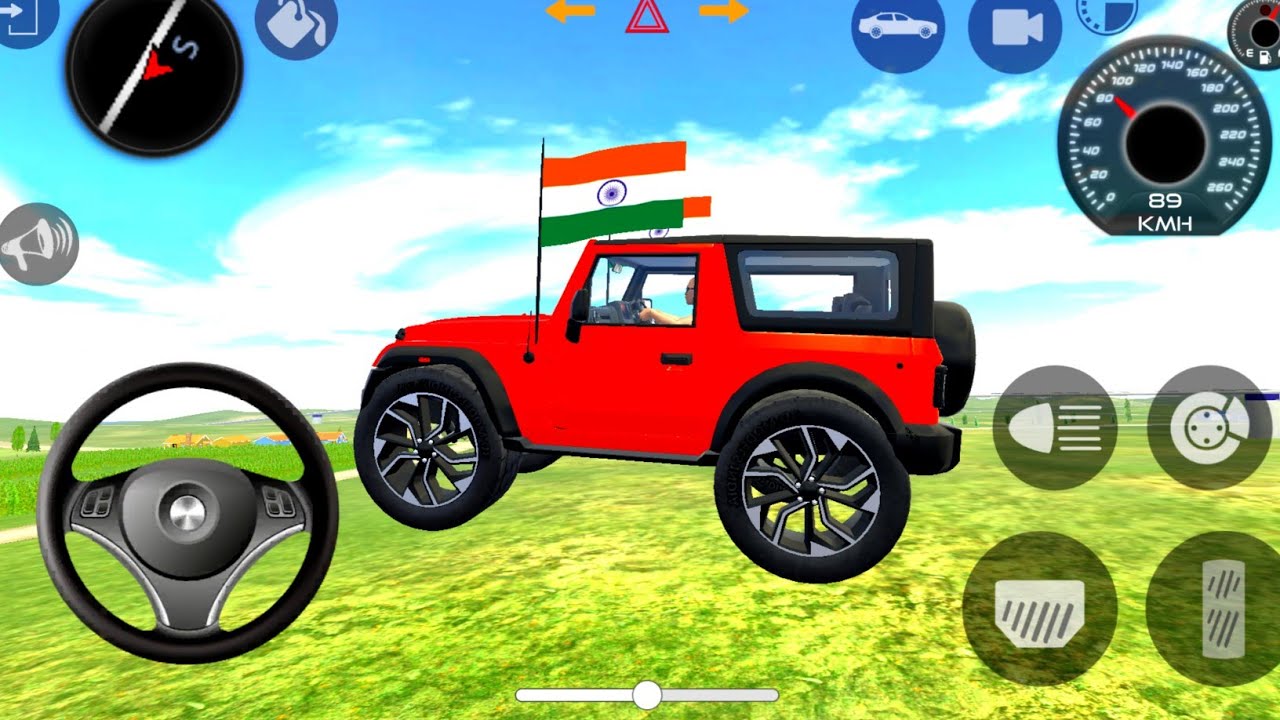 Modified Mahindra Thar Car Games: Indian Cars Gadi Wala Game Android Gameplay 2025