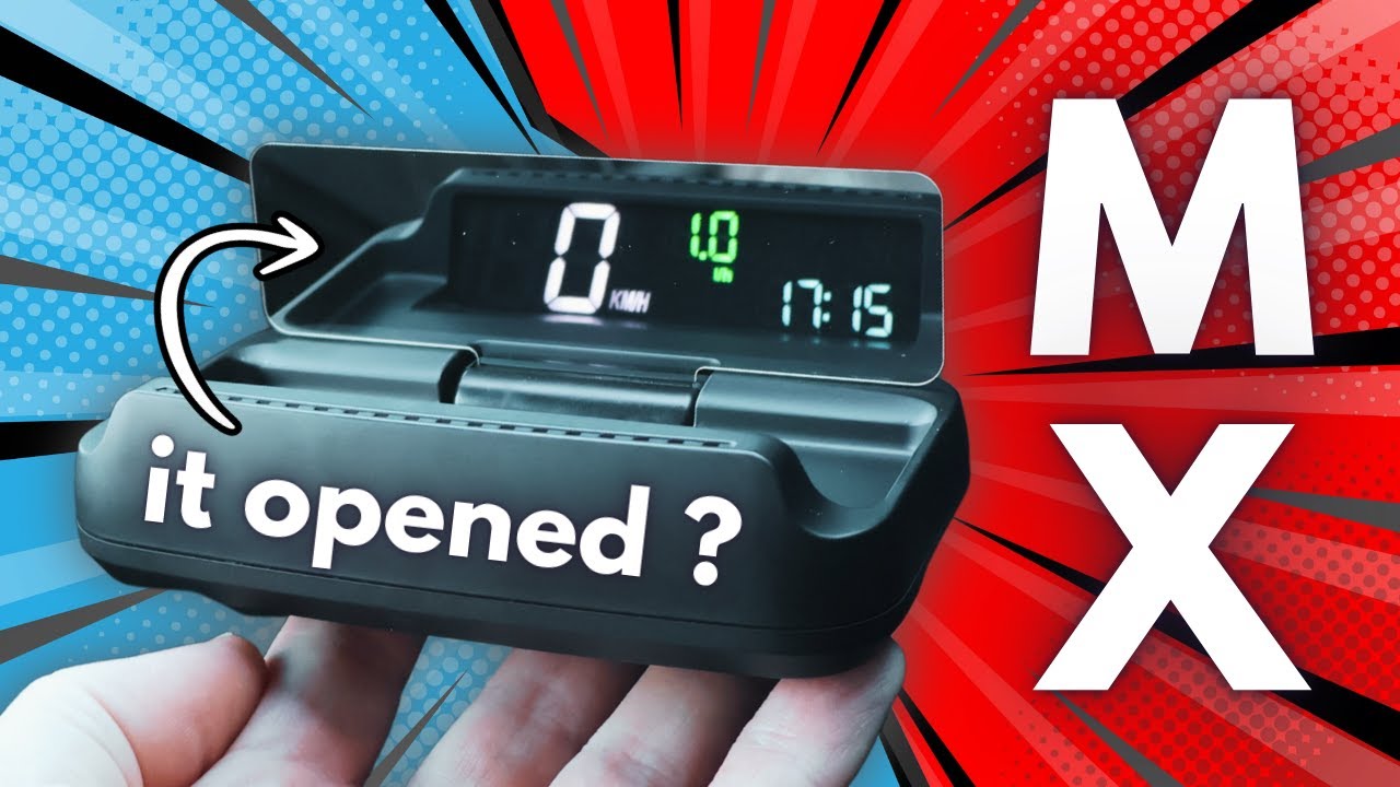 Этот автомобильный проекционный дисплей открывается сам по себе? MX HUD