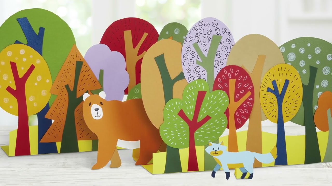 TUTORIAL | MAGIC NATURE - How to create a paper forest