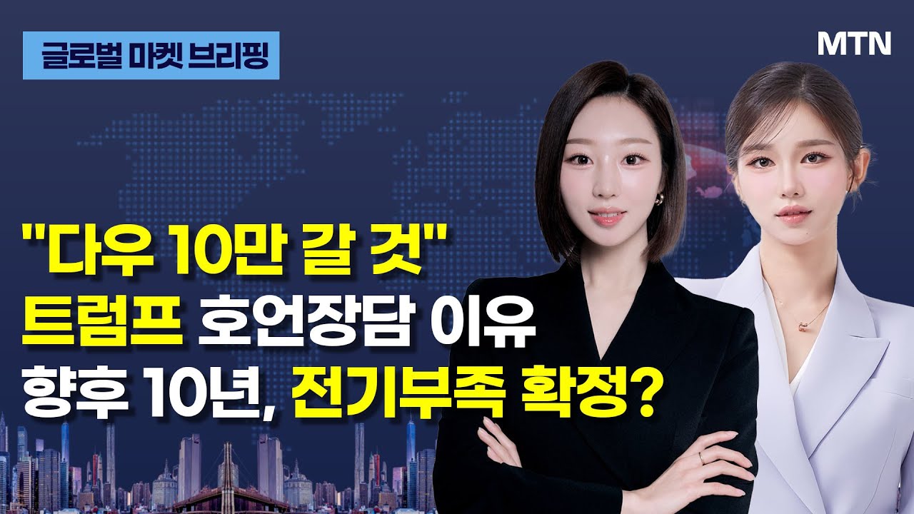 [글로벌 마켓 브리핑] 낙폭 과대 인식 확산...다우 사상 첫 5만 돌파 / 머니투데이방송 (증시, 증권)