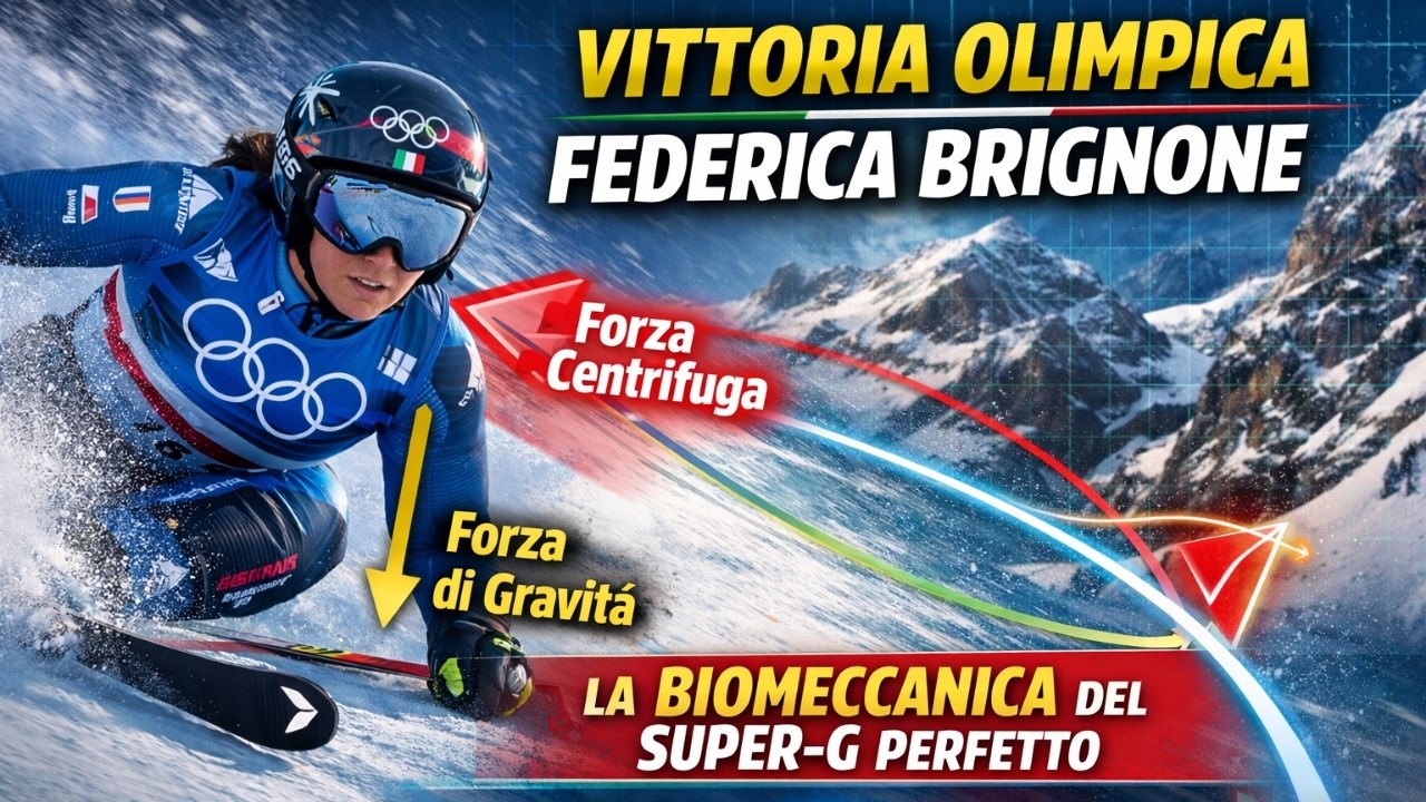 La Vittoria Olimpica di Federica Brignone: La Biomeccanica del Super-G Perfetto.