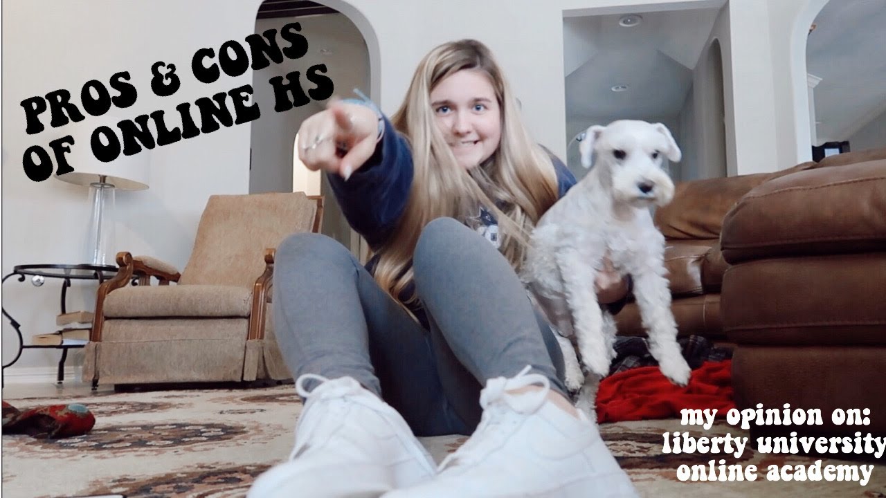 pros & cons of online high school// liberty university online academy