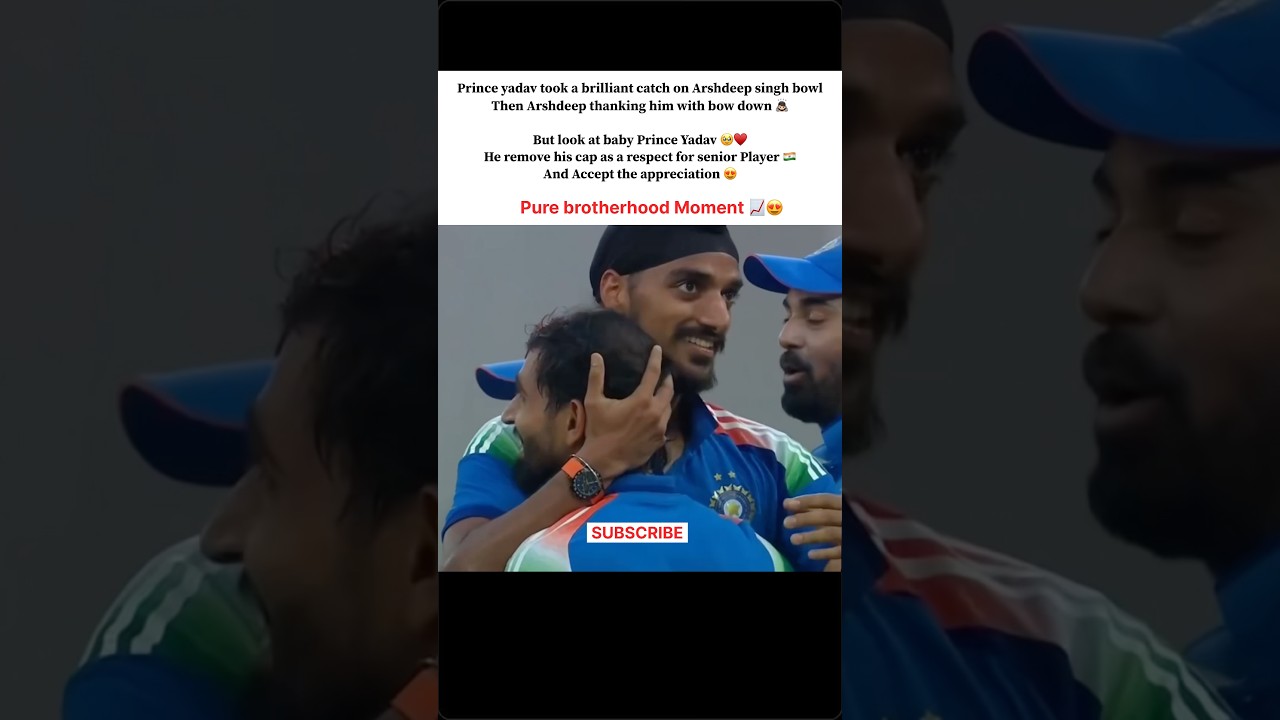 Prince Yadav&rsquo;s Respectful Gesture Wins Hearts ❤️🇮🇳 #indvsafg #indiancricket #cricket #odi