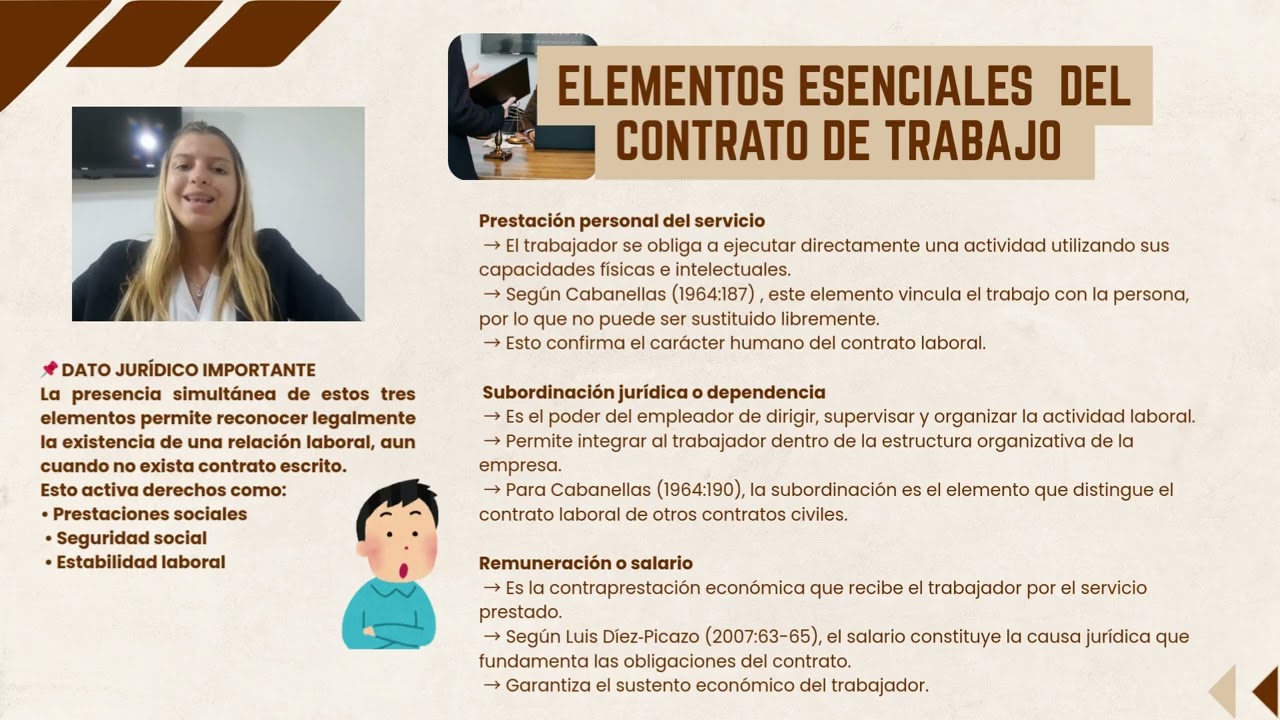 PRACTICA JURIDICA : CONTRATOS LABORALES