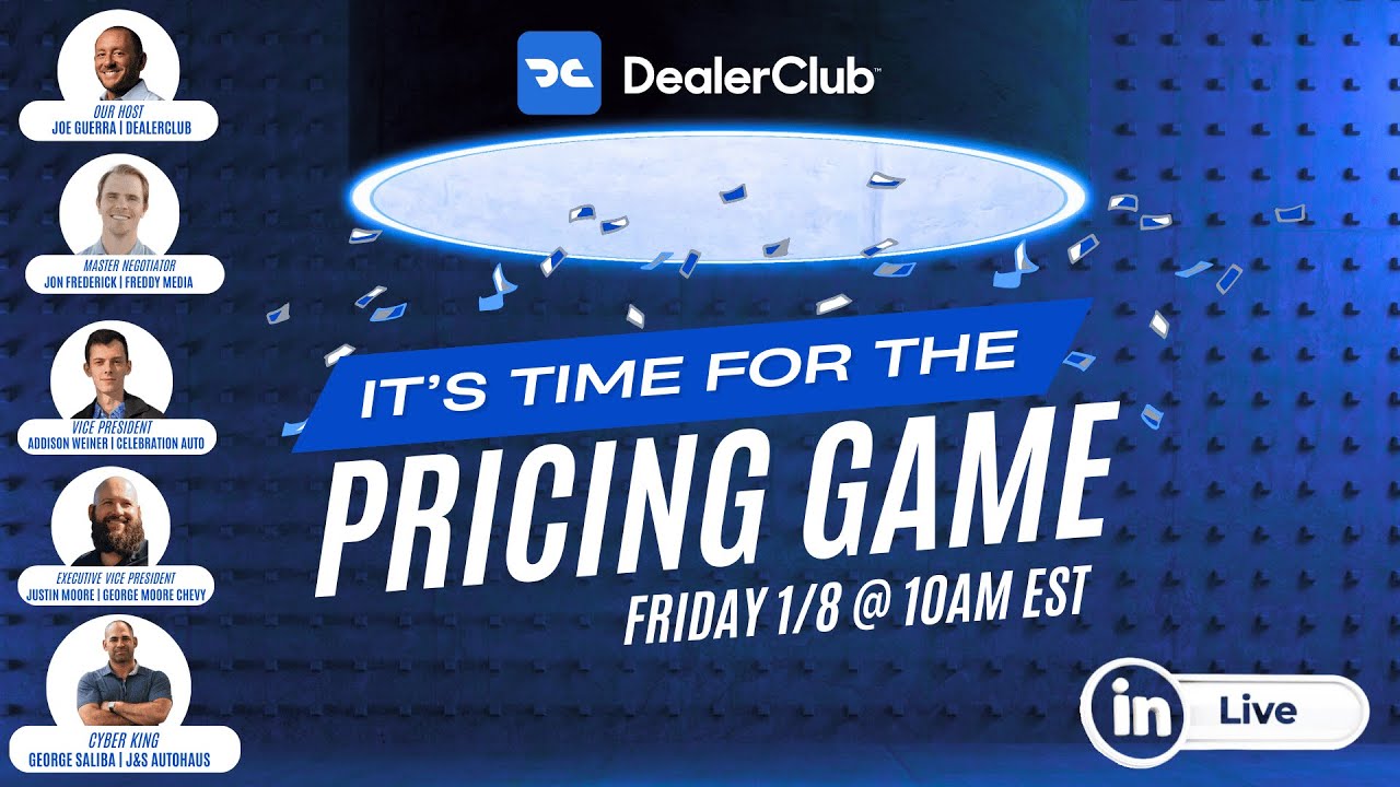 DealerClub Pricing Game | January 9th Full Episode