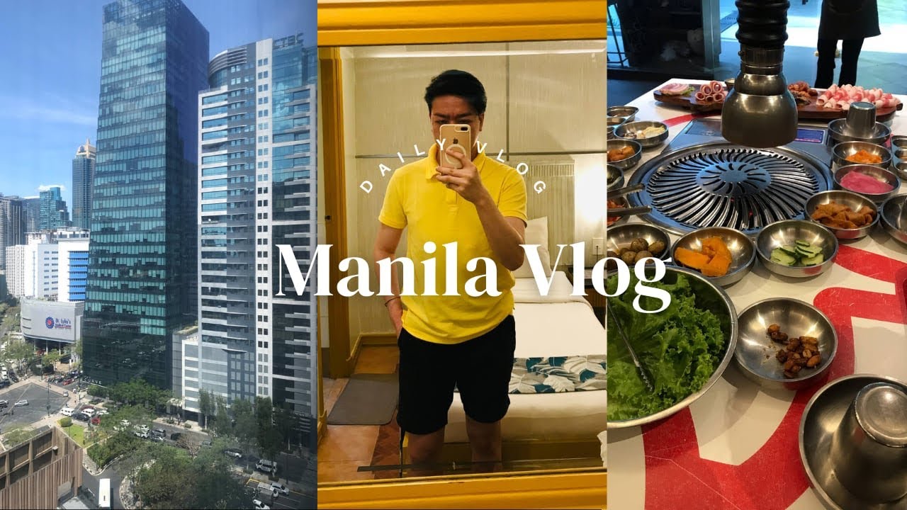[Vlog] 2 days stay in Manila • Travel• BGC• Premier The Samgyupsal 🥩🥓🍤 #shopeetagtowin