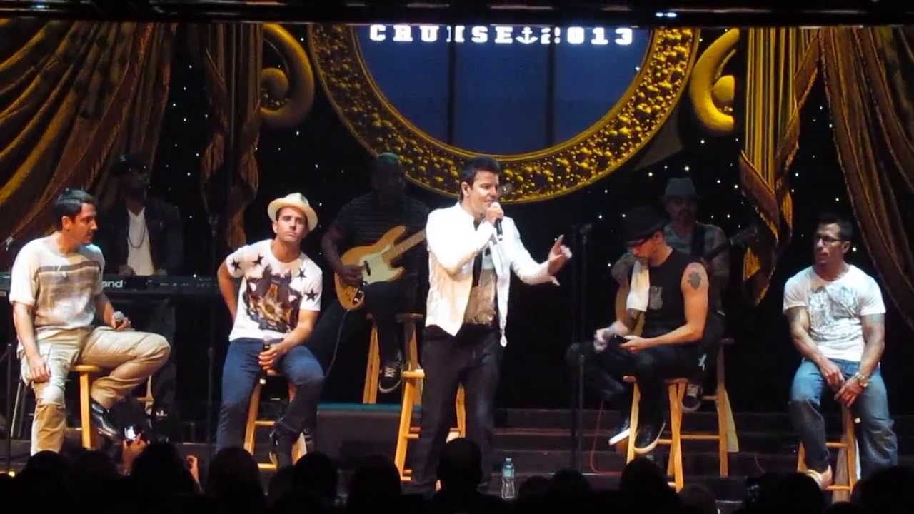 Unplugged Concert New Kids On The Block If You Go Away Please Don't Go Girl Single NKOTB Cruise 2013