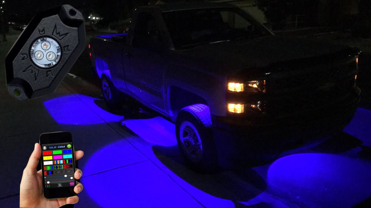 Installing LED Rock Lights