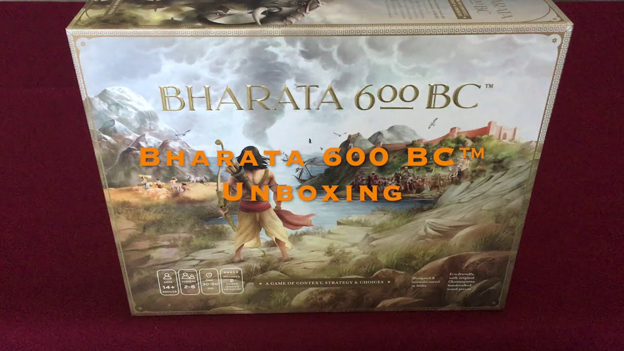 Bharata 600 BC Unboxing - Indian Board Games