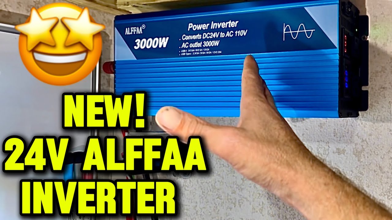 ALFFAA 24V 3000Watt Pure Sine Power Inverter - best budget inverter just got better