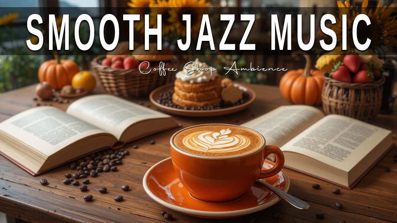 Soft Morning Jazz ☕ Bossa Nova instrumental for  Studying ,Great Moods & Happy Moods