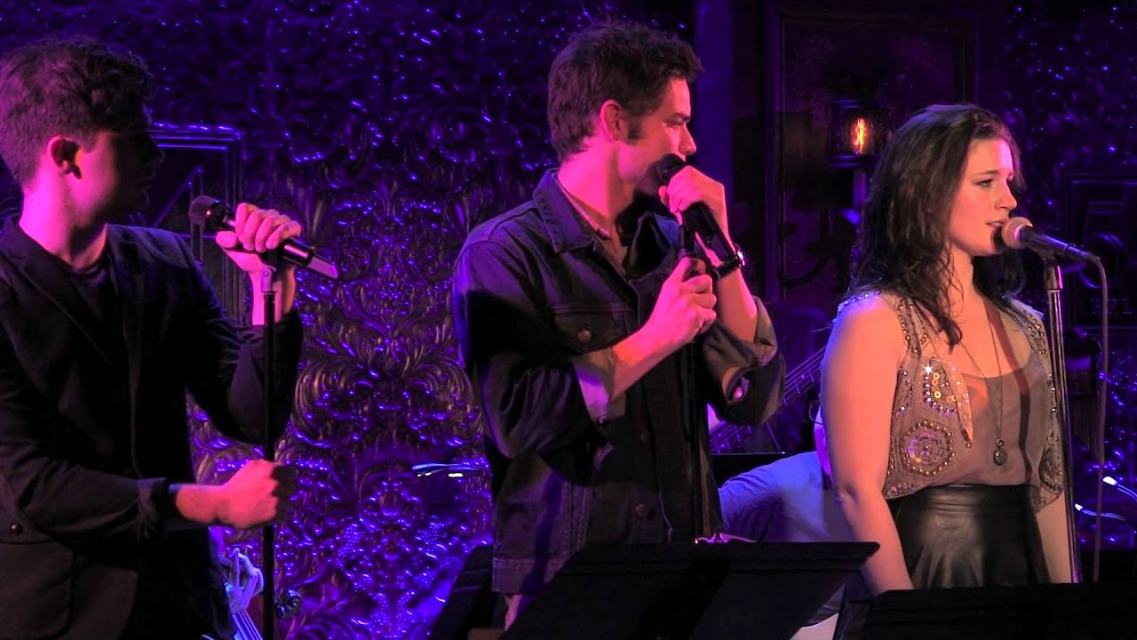 Jeremy Jordan, Carrie Manolakos, Andy Mientus, Krysta Rodriguez -