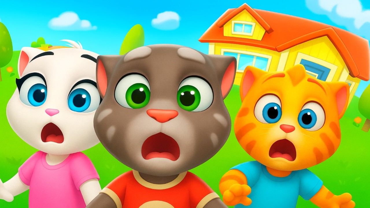 My Talking Tom Friends 2 New Location | Unlock All Stickers | New Mini Games | Tom Friends 2 Game 🧀🧀