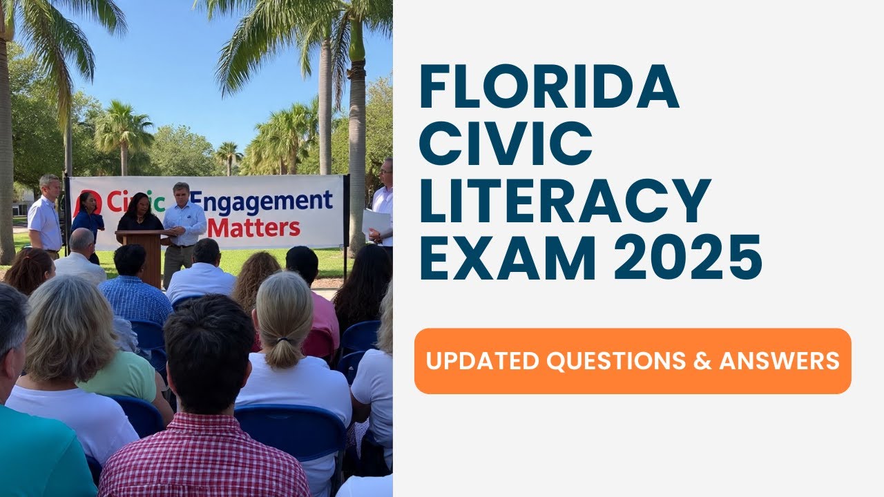 Florida Civic Literacy Exam (FCLE) Practice Test 2025 | Updated Questions & Answers