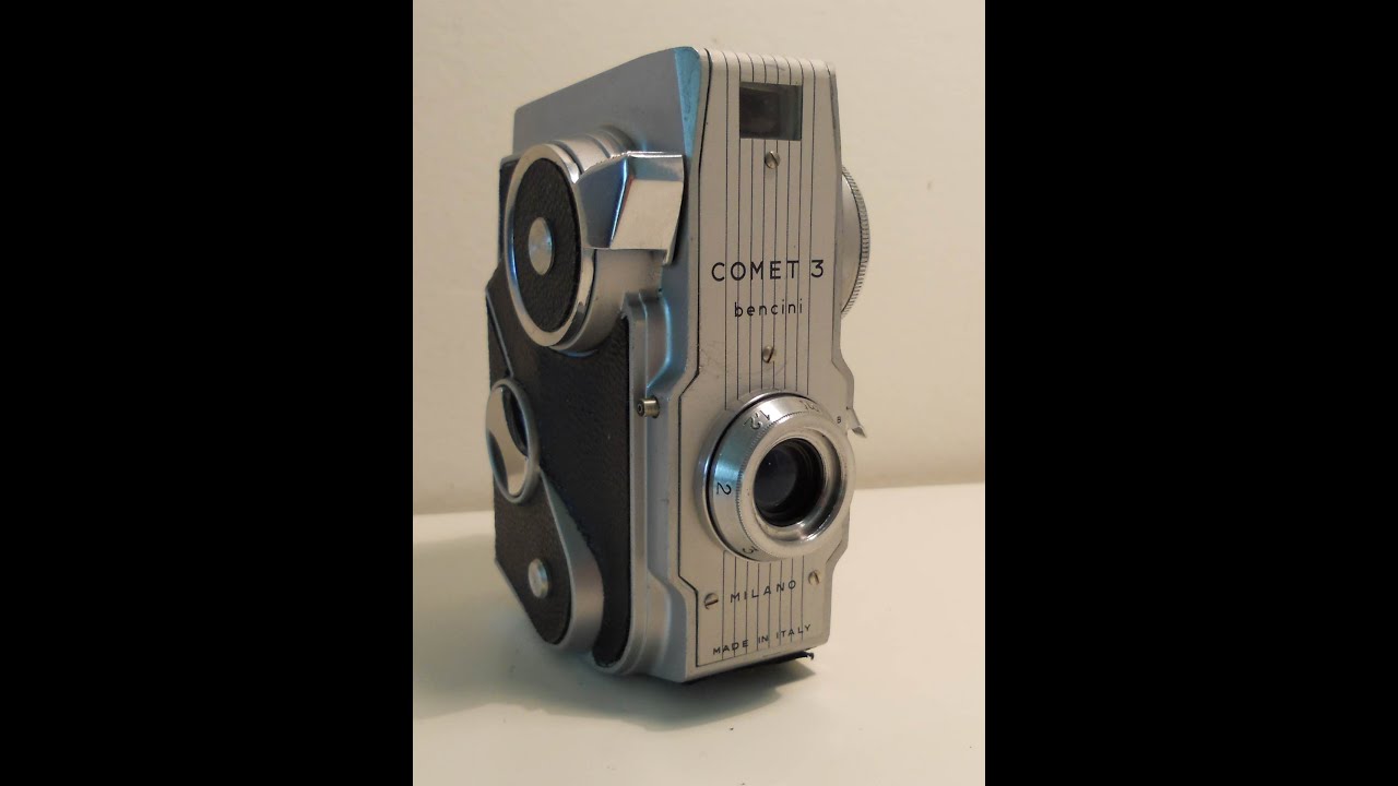 Appareil photo Bencini Comet 3, ann&eacute;es 1950