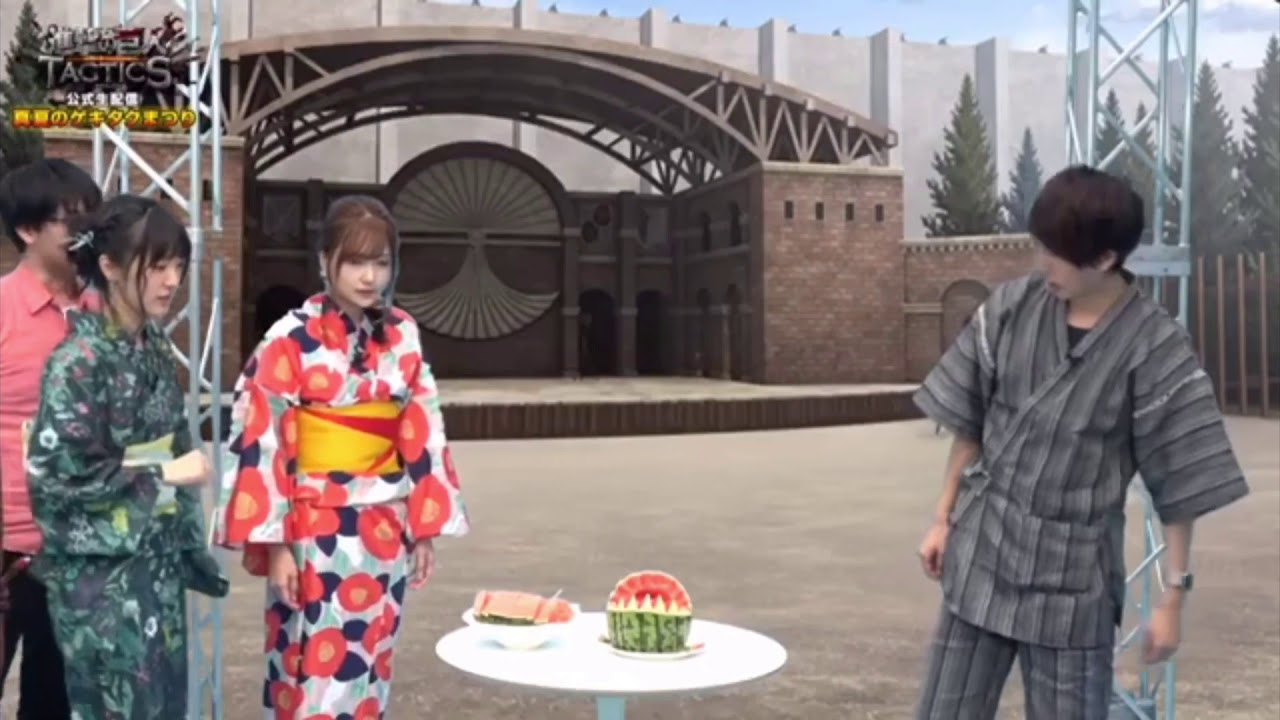 【橋詰知久】スイカを頬張る橋詰さんが可愛い！【進撃の巨人】
