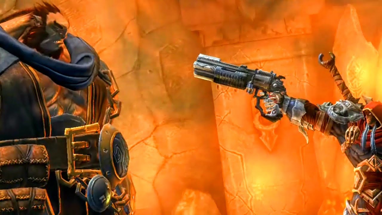 War Bully Ulthane with Mercy Gun: Horseman of Apocalypse and the Old One (Darksiders 1)
