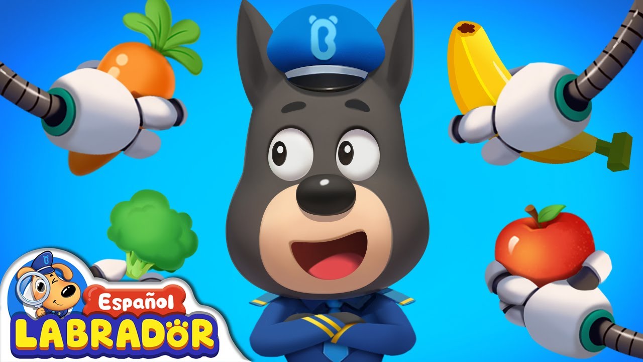 🔍Sheriff Labrador - ¡Mastica Bien, Come Despacio! 🍔 | Videos para Niños | BabyBus en Español