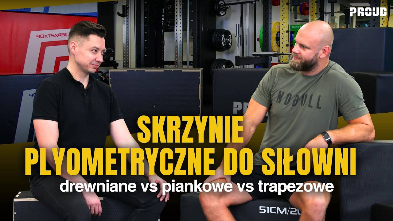 Skrzynie plyometryczne do siłowni - rodzaje, różnice, zastosowanie.