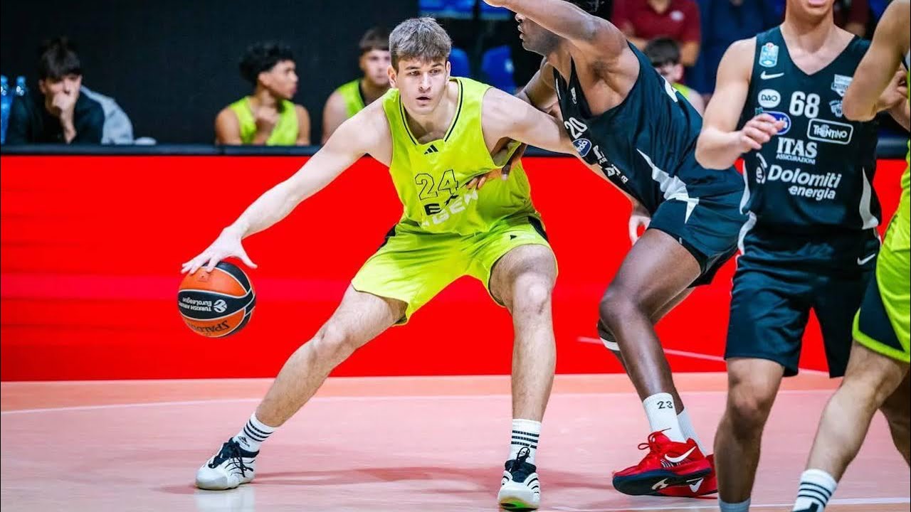 #24 Daniil Stolbetskiy (Class 2026) | Highlights ANGT Team (Belgrade) Euroleague U18 2024/25 Season 
