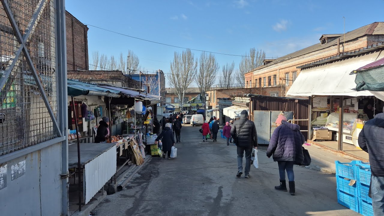 Запорожье РЕАЛЬНАЯ ОБСТАНОВКА В ГОРОДЕ РЫНОК АНГОЛЕНКО СЕЙЧАС 03.03.2026