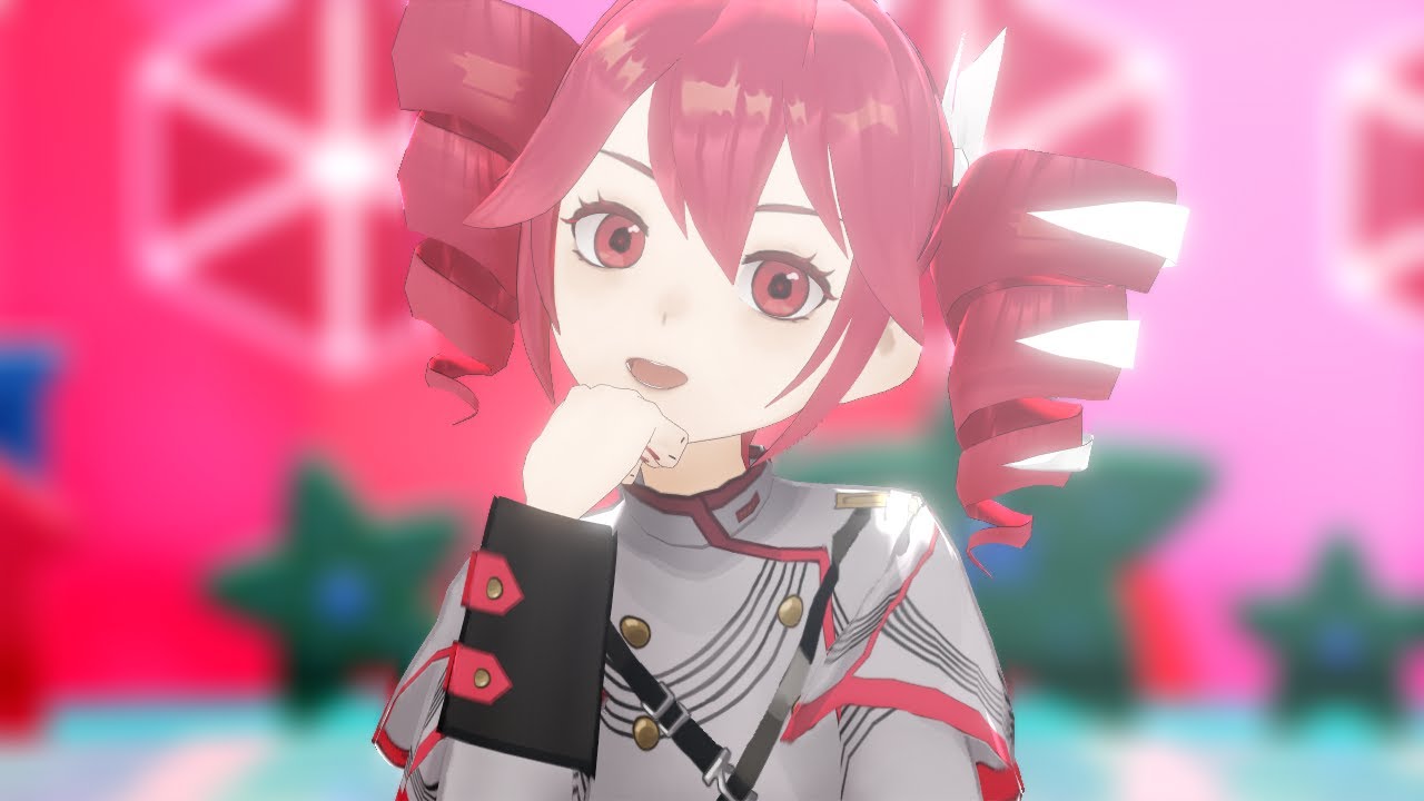 (MMD) 如月アテンション (重音テト)