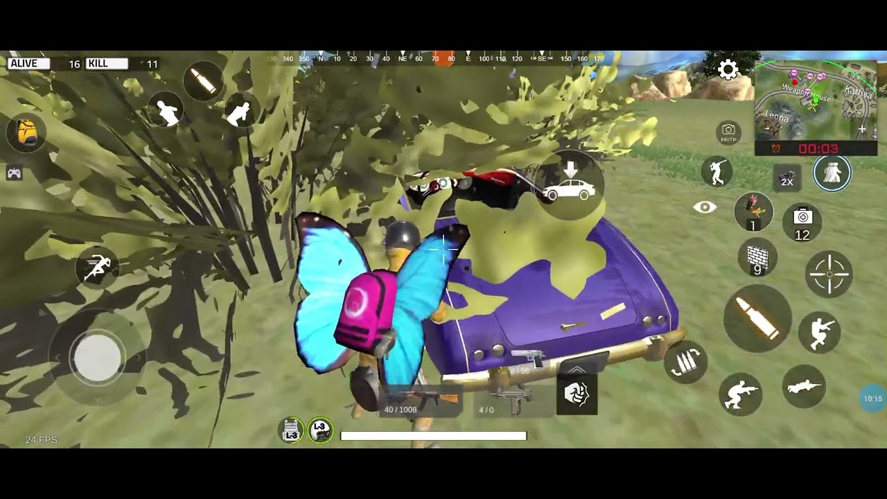 Unknown battle 🔥 to survive 🔥😱