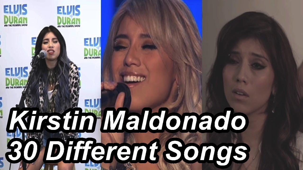 30 Songs Covered By Kirstin Maldonado