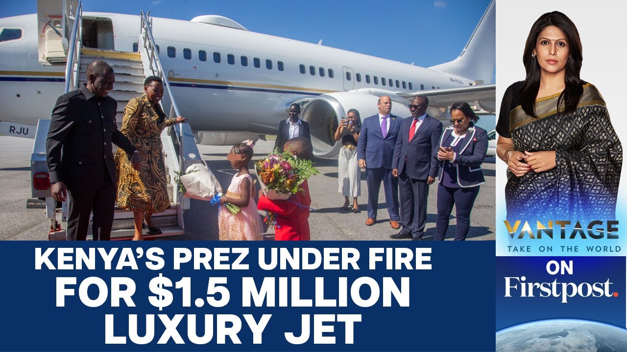 Kenyan President Ruto Slammed for Hiring $1.5 Million Luxury Jet | Vantage with Palki Sharma