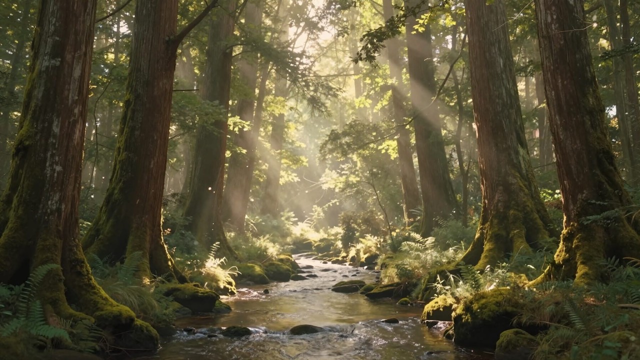 Meditation Forest Journey | Schumann Resonance and Harmonics