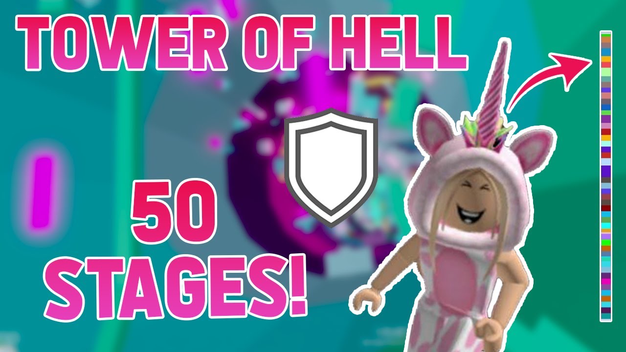 MENCOBA FINISH 50 STAGE TOWER OF HELL DENGAN INVINCIBILITY || TOWER OF HELL INDONESIA