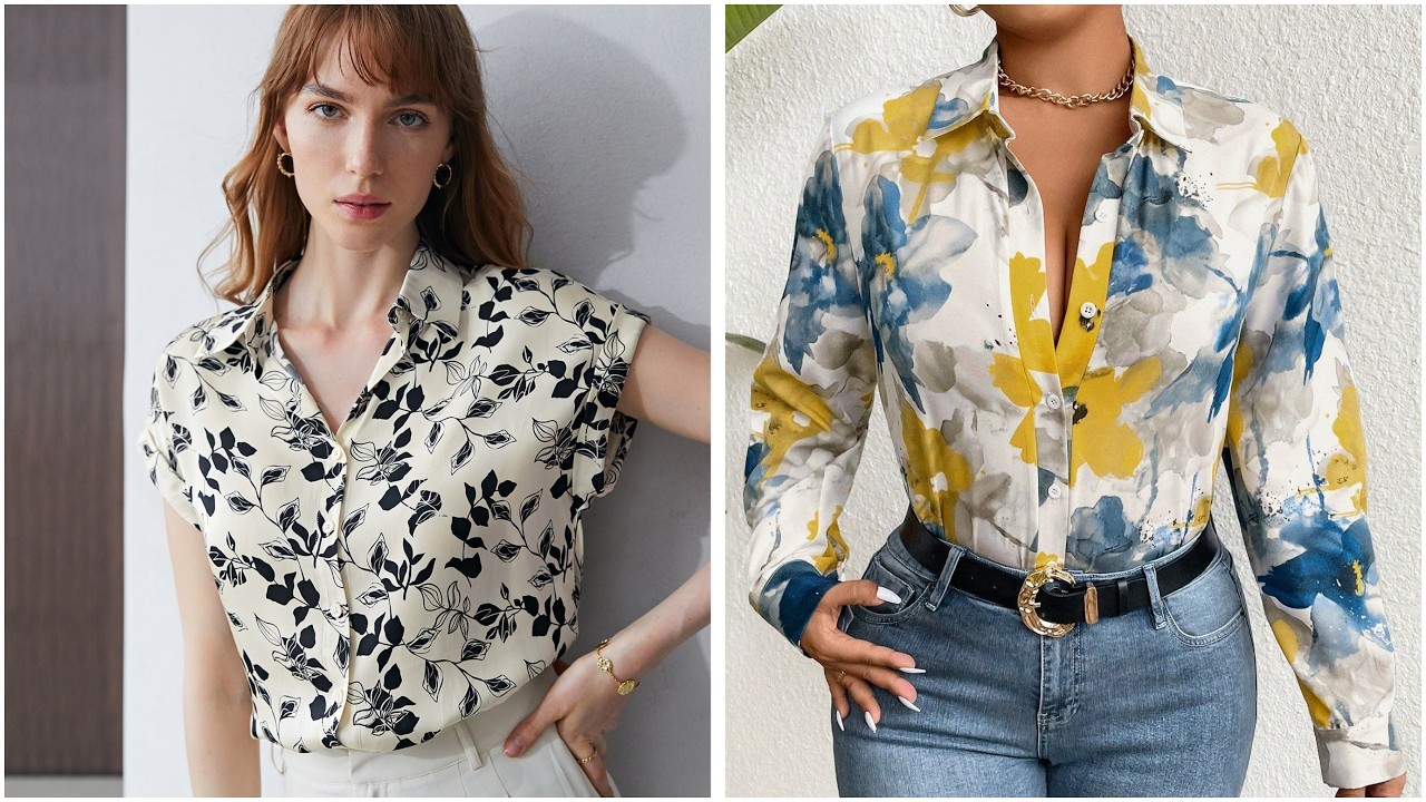 Moda 2026 BLUSAS BONITAS 100”Ideas De blusas bonitas MODELOS casuales 25/26 #fashion #shirts #style