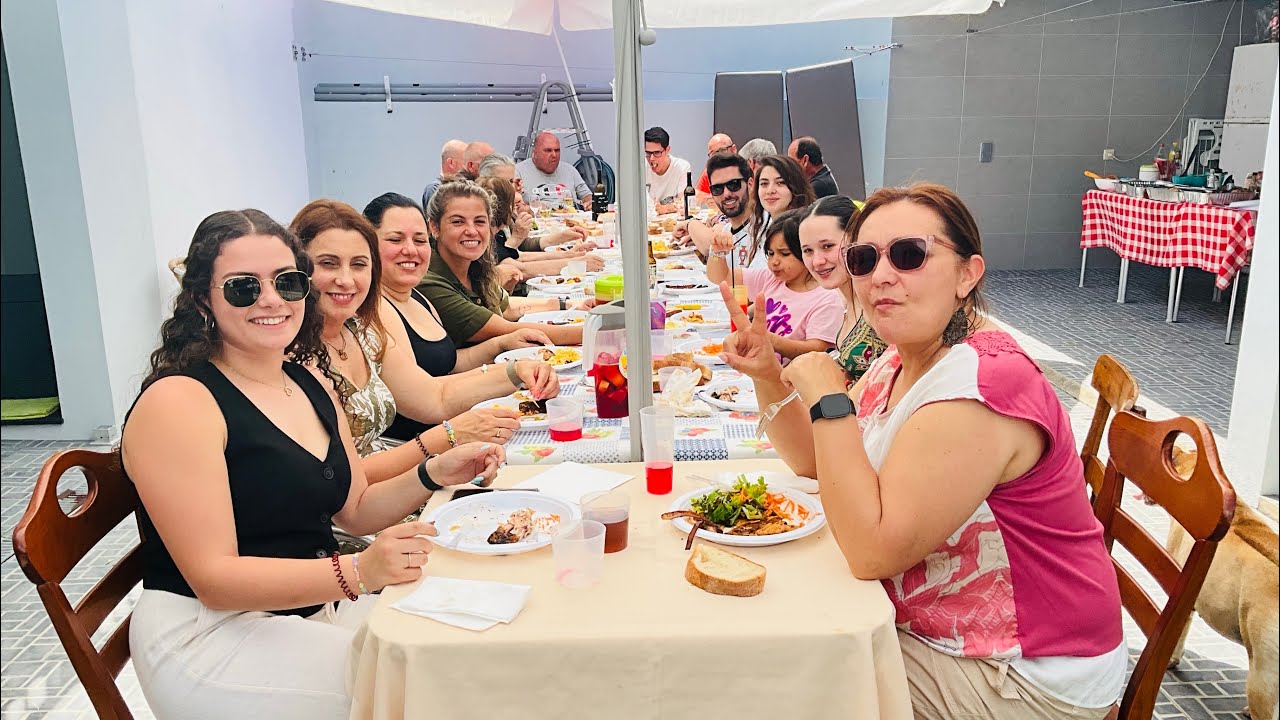Churrasco em Casa de Minha Sobrinha Carmen com toda a Família… Convívio Especial
