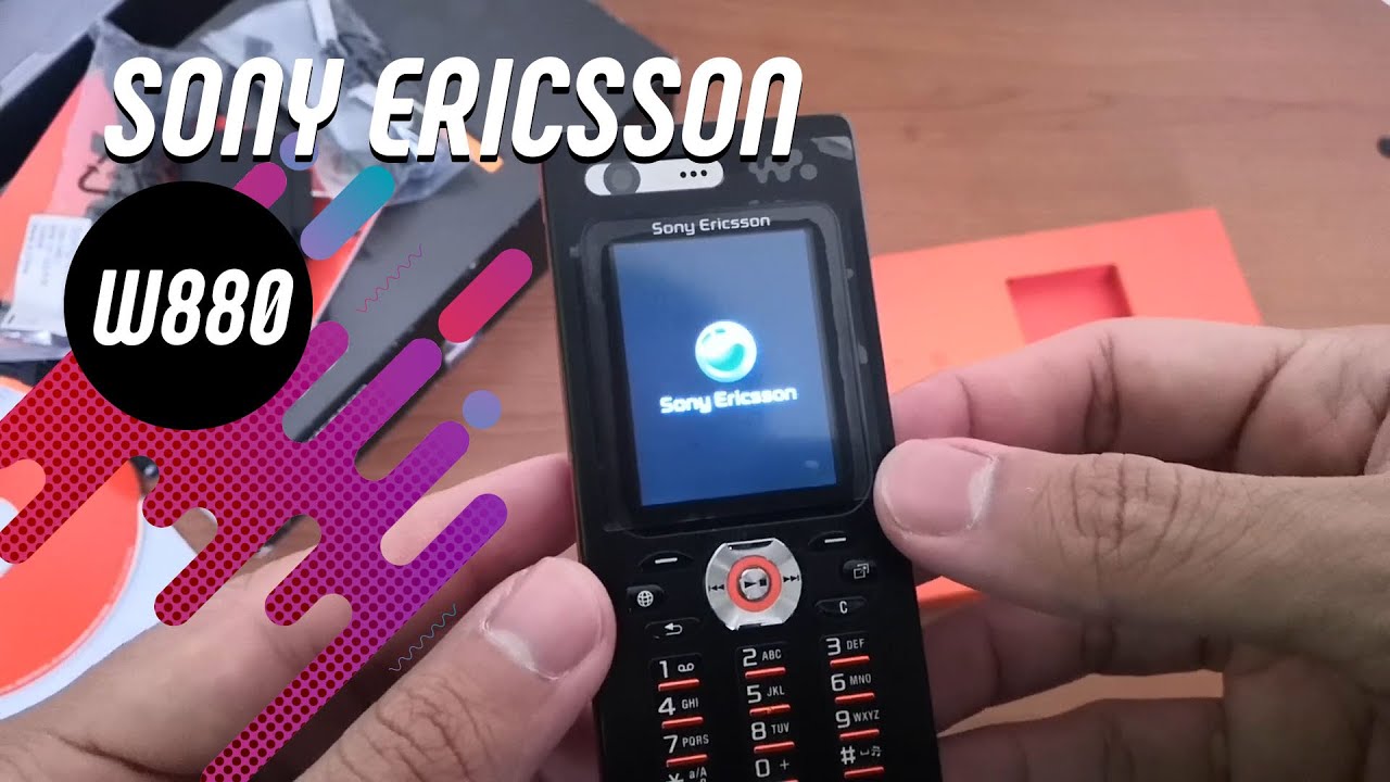 Sony Ericsson W880 Walkman Retro Unboxing