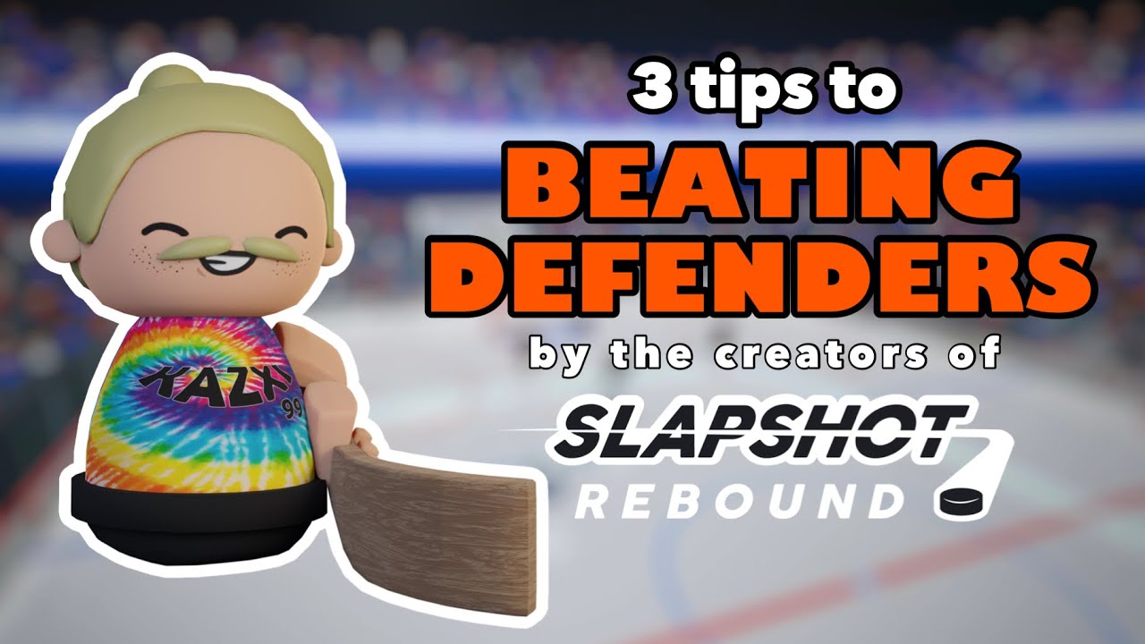 How to beat defenders in Slapshot Rebound!