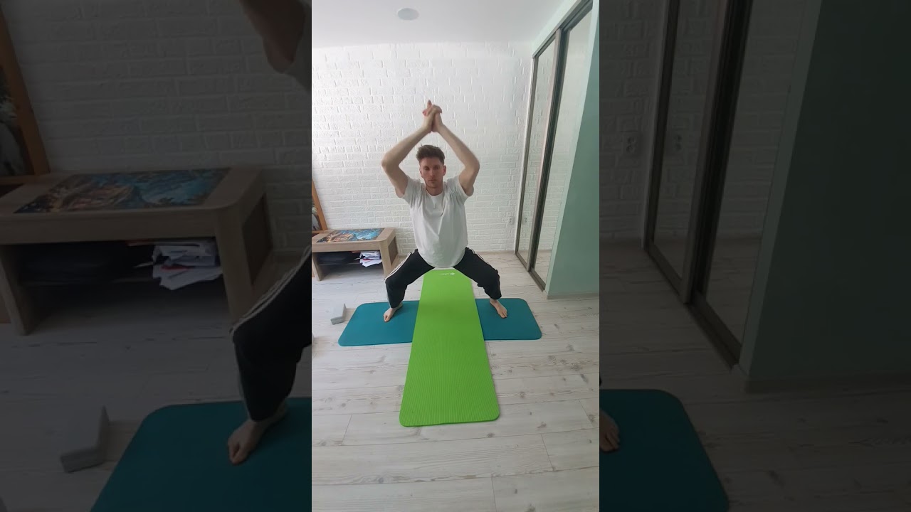 A flexibility training session incorporating stretching and yoga elements