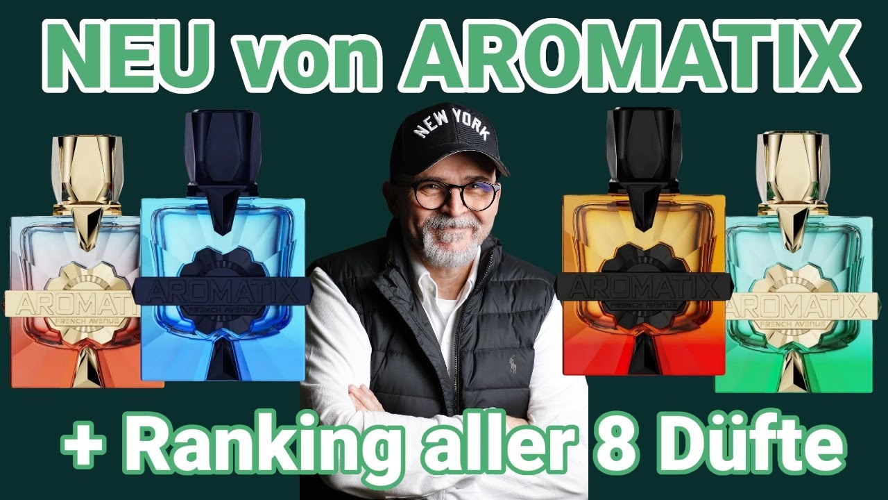 Ich teste alle AROMATIX Düfte sage Euch welche ich am Besten finde von Platz 1-8 