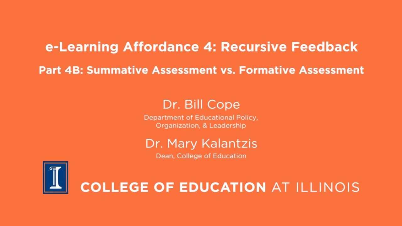 e-Learning Affordance 4b: Recursive Feedback