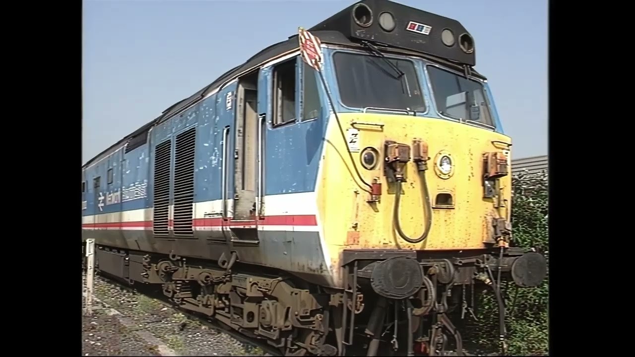Scrapped Class 50's at Marsh Mills & Laira Depots