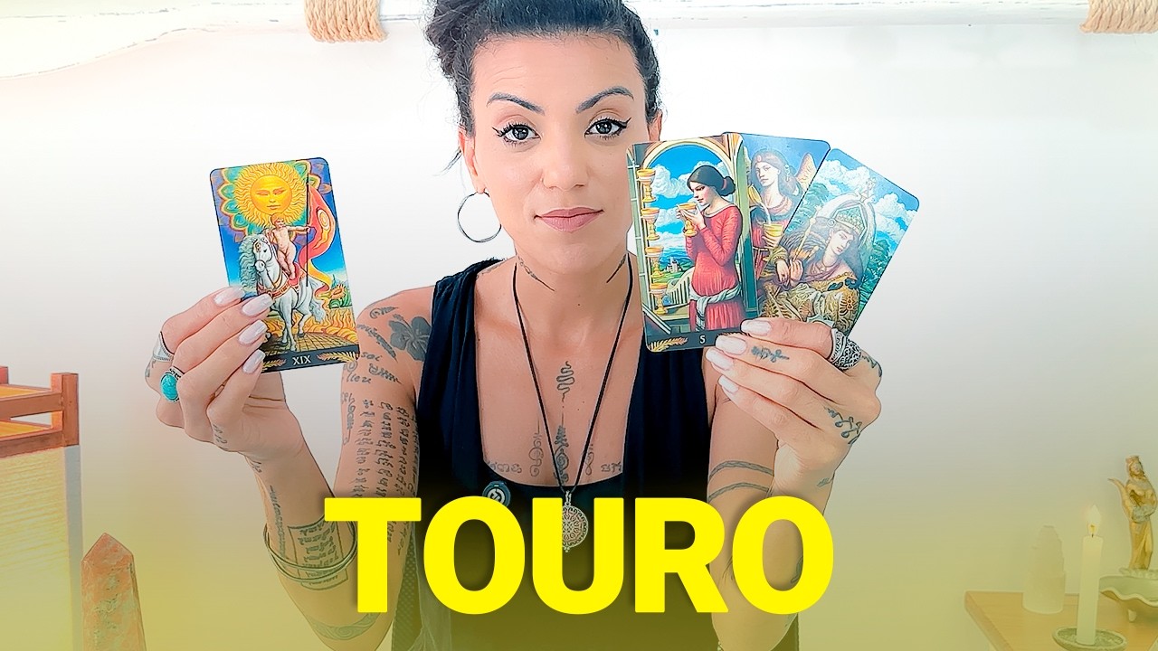 #TOURO♉A vida volta a sorrir pra você/A sua recuperação faz alguém repensar as próprias atitudes❗
