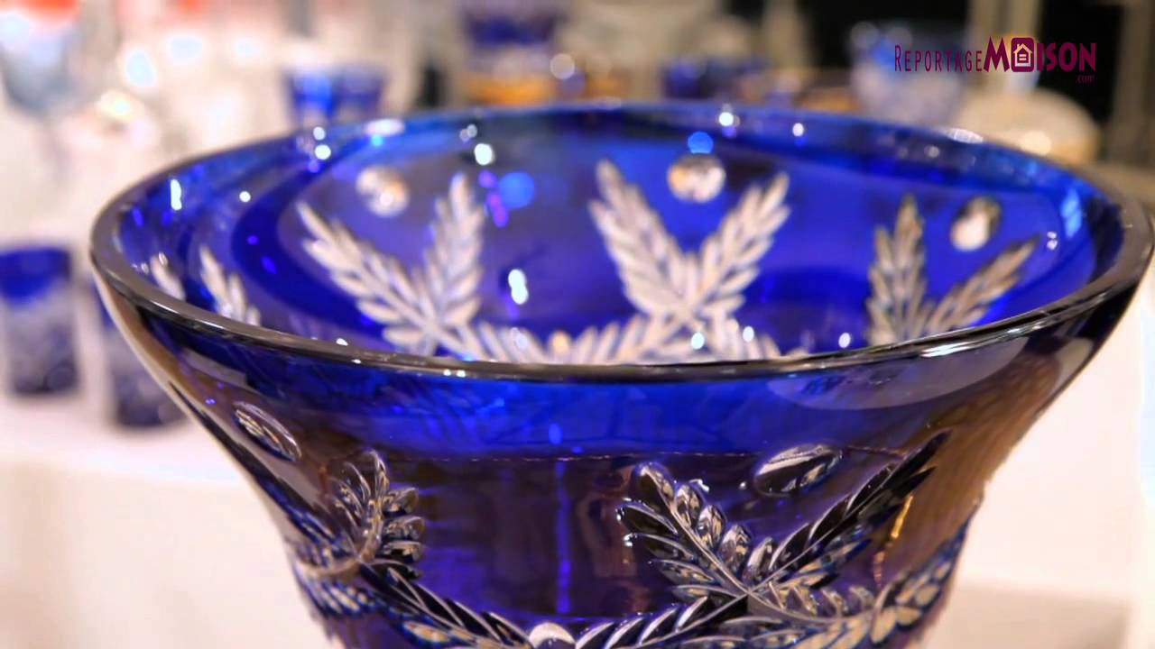 Cristal taillé - Le savoir faire de la Cristallerie de Montbronn