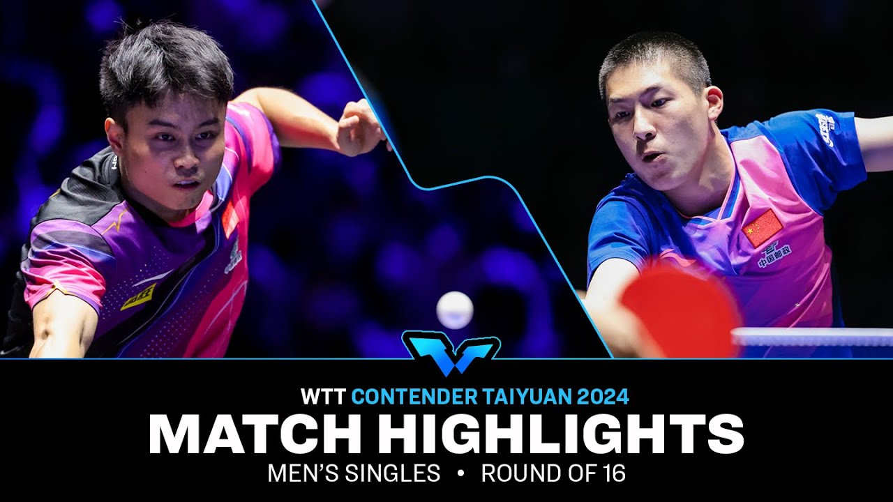 Wen Ruibo vs Zhou Qihao | MS R16 | WTT Contender Taiyuan 2024