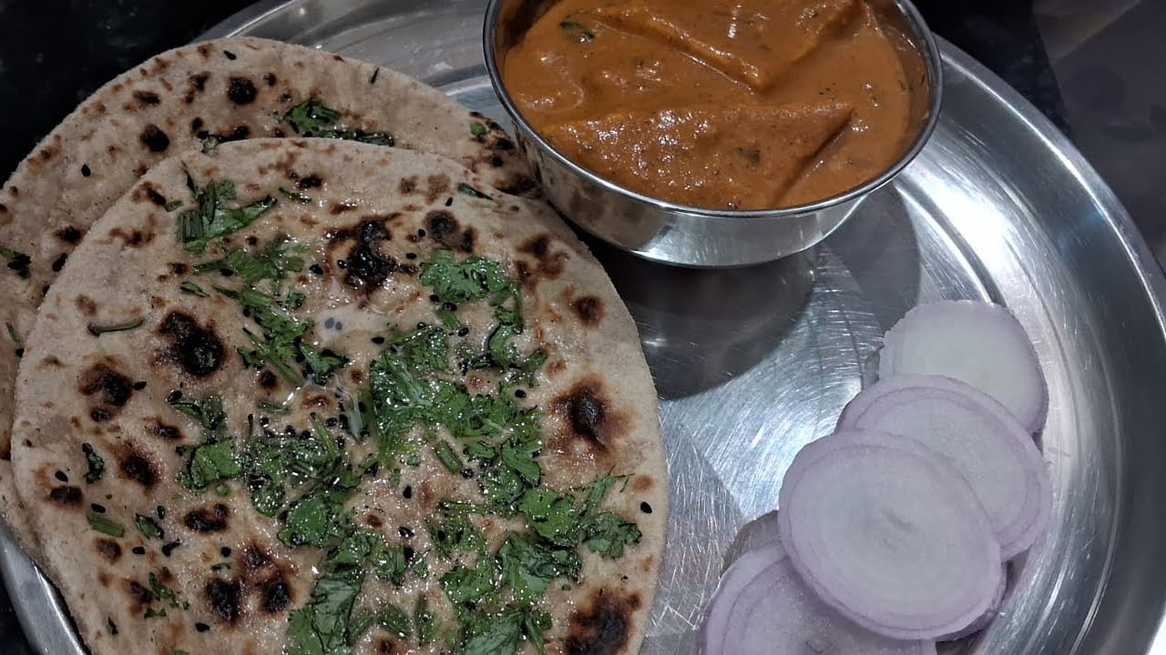 Rich And Creamy Shahi Paneer with Guilt-Free Atta Naan😋