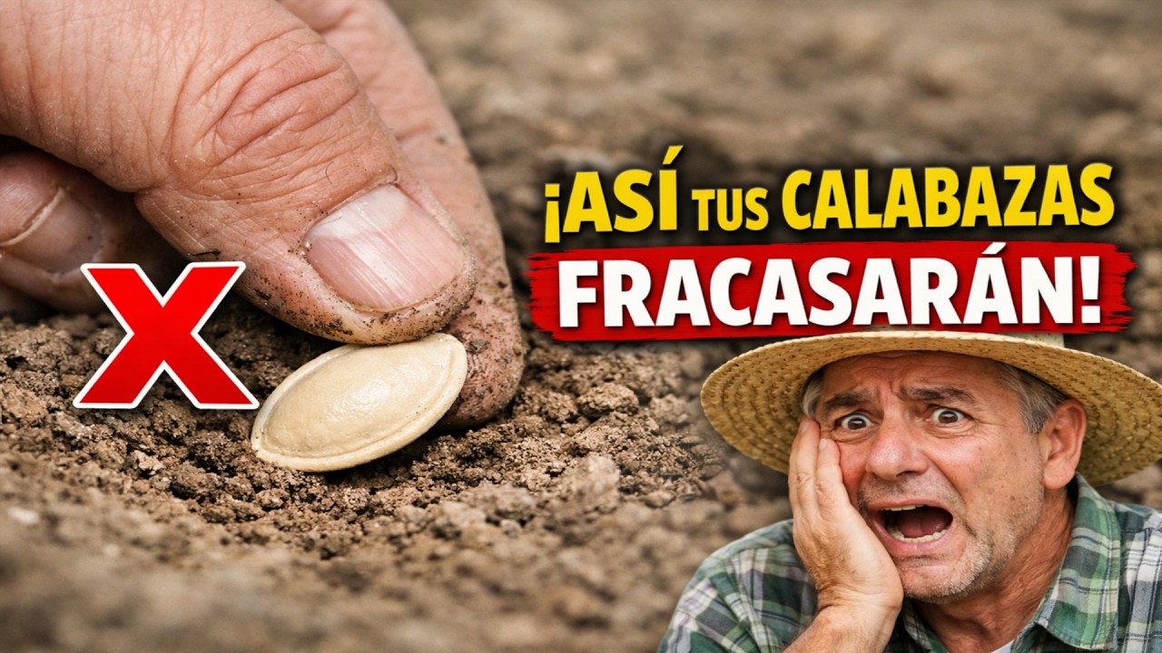 ¿Sembraste tus calabazas así? ¡Te vas a arrepentir! Descubre el secreto de los expertos para TRIPLI