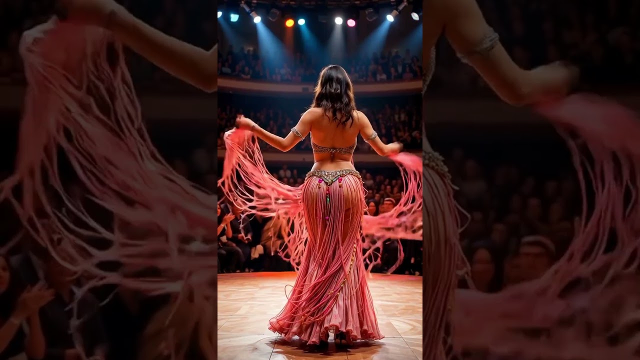 🎭 Arabian Fantasy Belly Dance | AI-Powered Visuals 