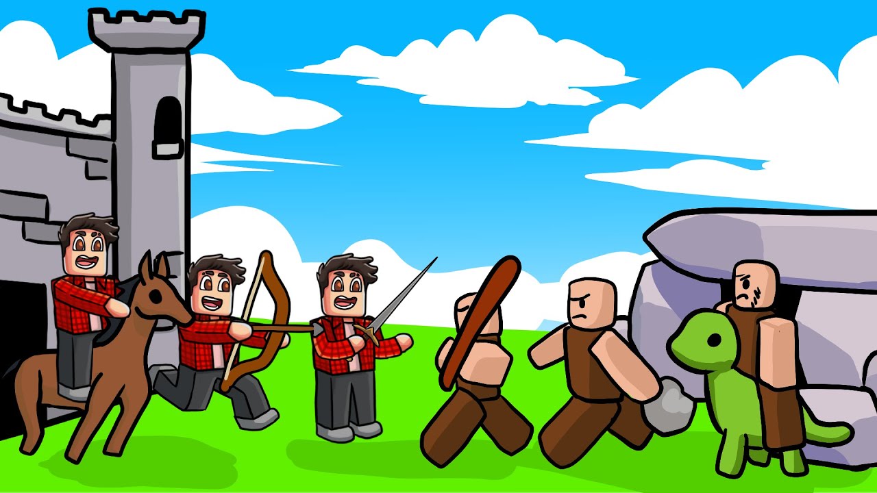 AGE OF WAR W ROBLOXIE - WALKA EPOK | ROBLOX