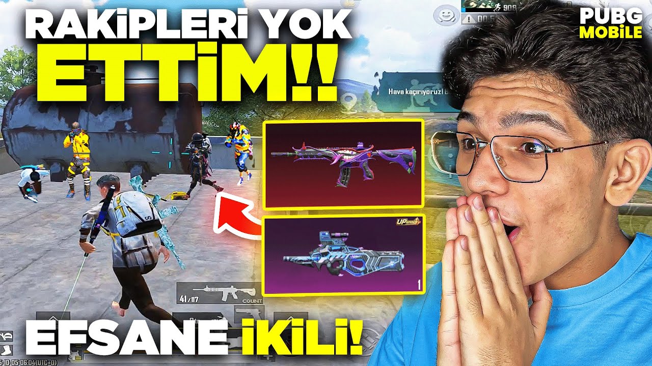 YOK EDEN İKİLİ! M416 + P90 - PUBG MOBİLE