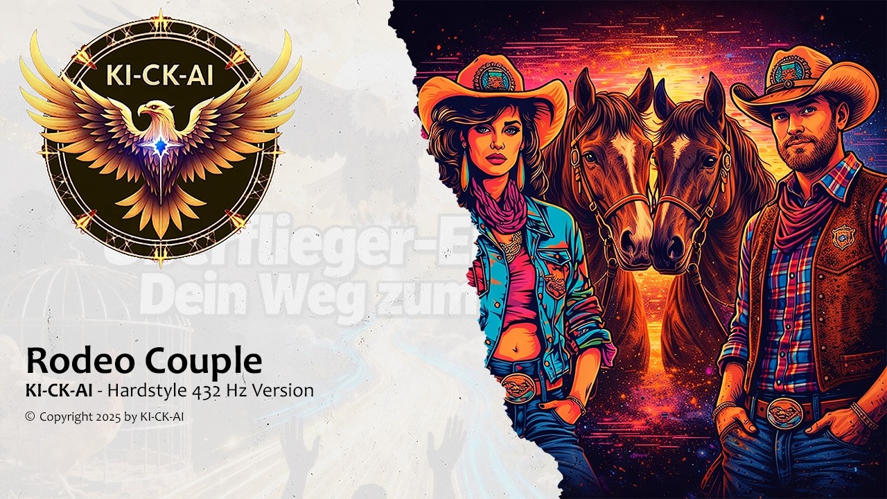 KI-CK-AI – Rodeo Couple – 432 Hz / Country Love & Melodic Hardstyle Ride