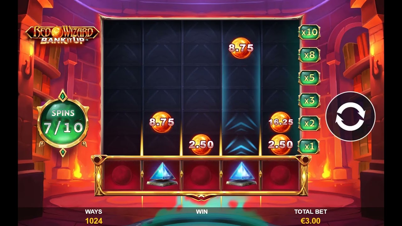 Red Wizard: Bank It Up - Playtech Slot
