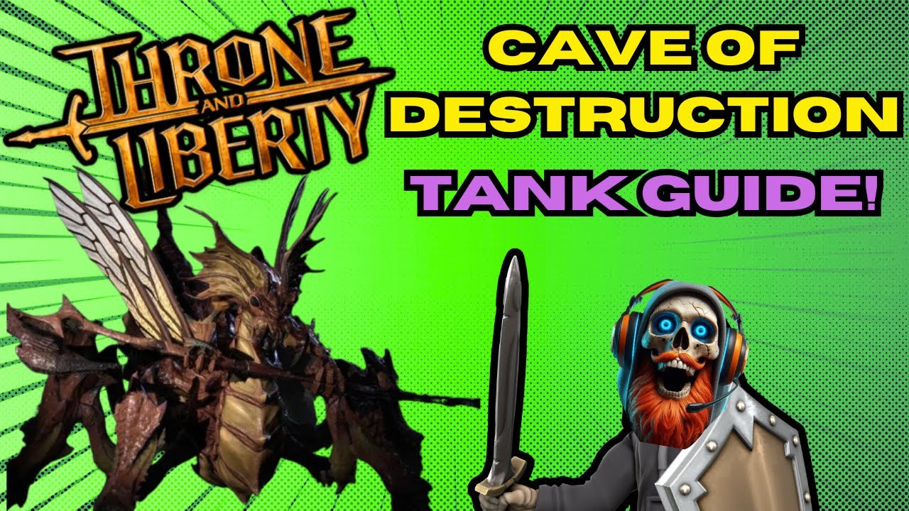 Throne and Liberty Cave of Destruction Tank Guide!